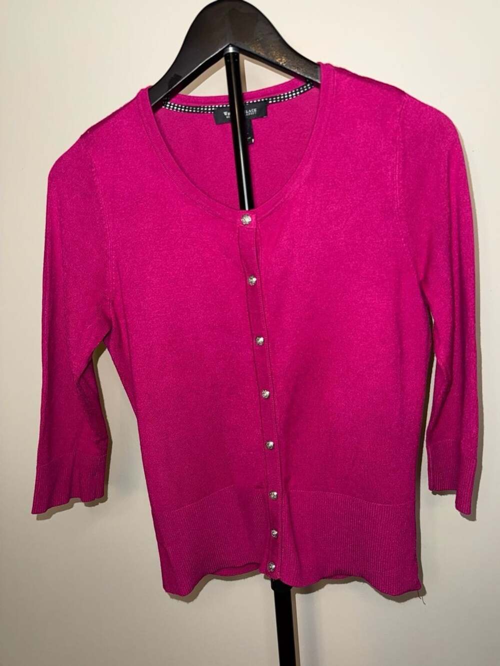 White House Black Market Cardigan Size S Pink